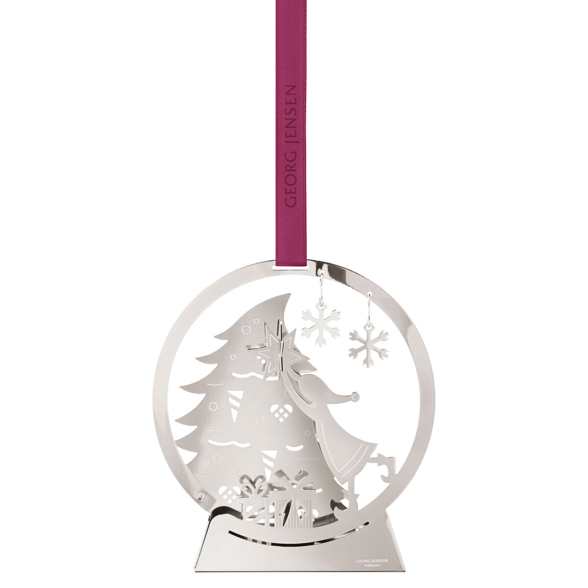 Georg Jensen CC 2025 Julprydnad Snökula Palladium