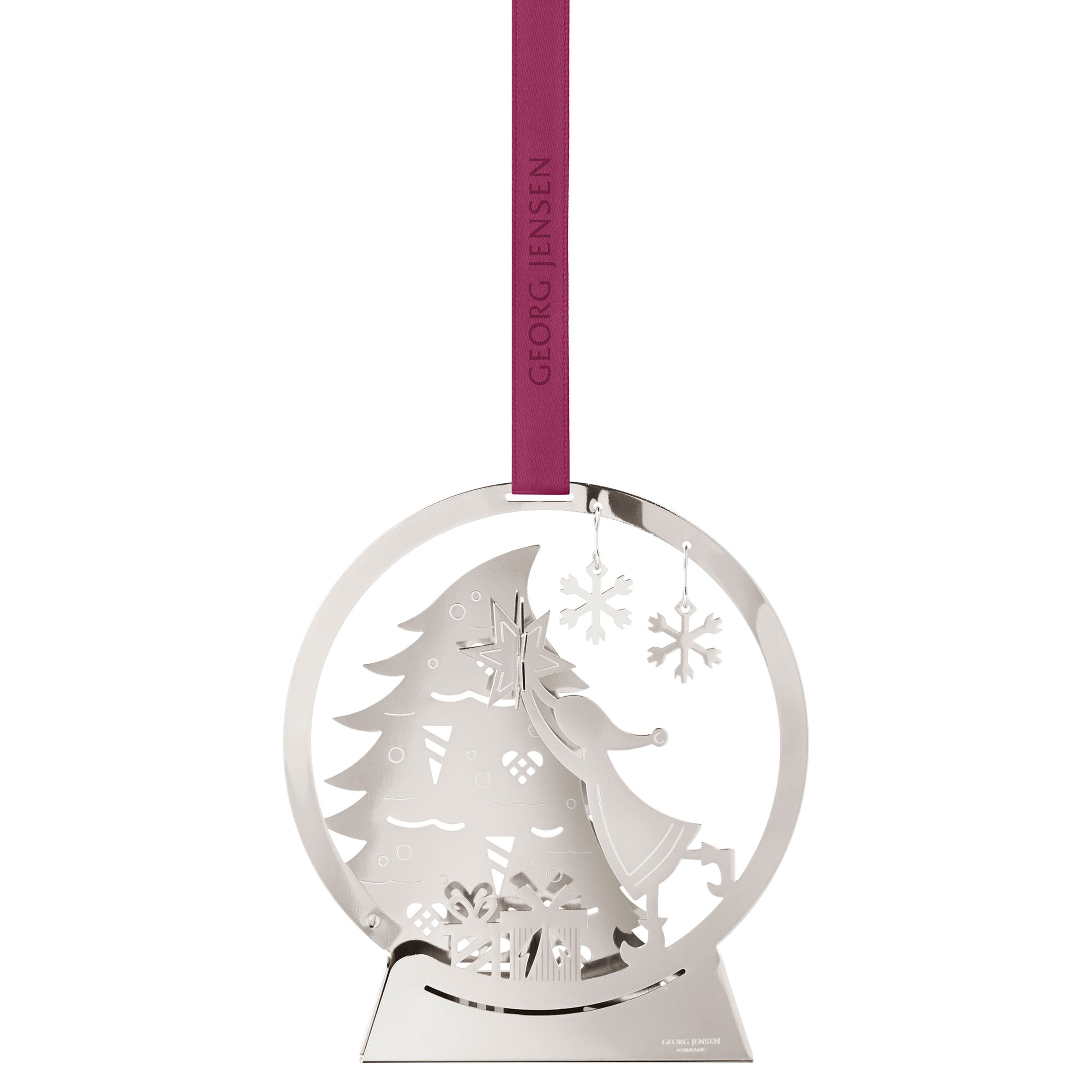 Georg Jensen CC 2025 Julepynt Snebold Palladium