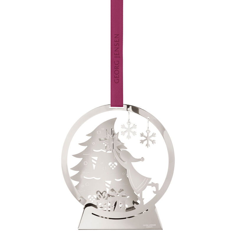 Georg Jensen CC 2025 Julepynt Snebold Palladium