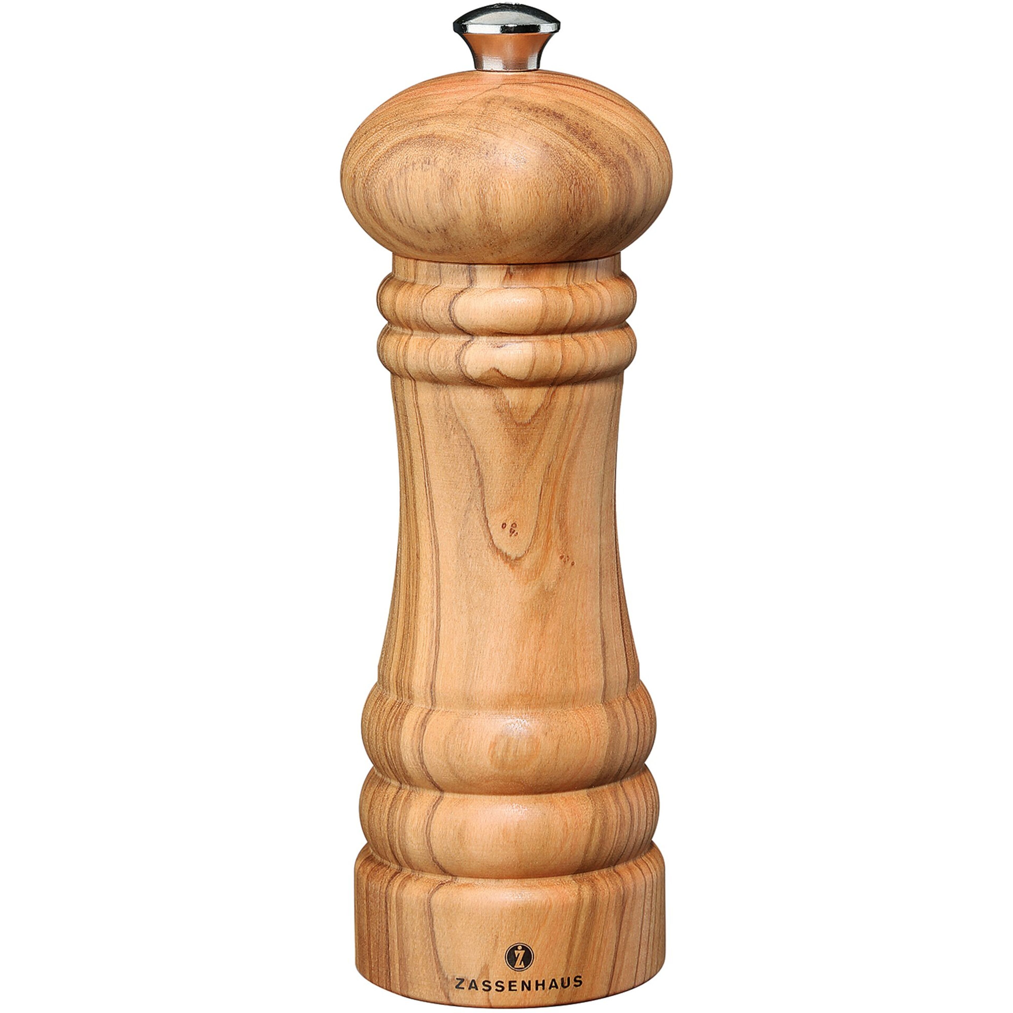 Berlin olivträ saltkvarn, 18 cm