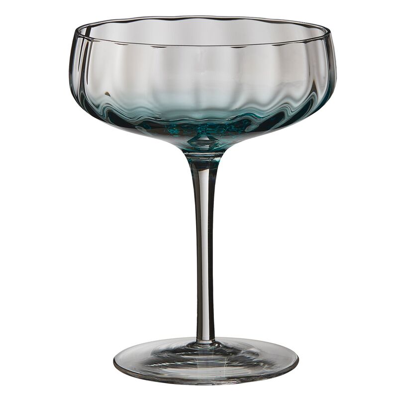 Champagne-/cocktailglass 30 cl, blå