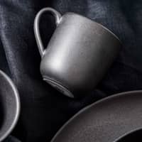 RAW kaffekopp, 20 cl, titanium black
