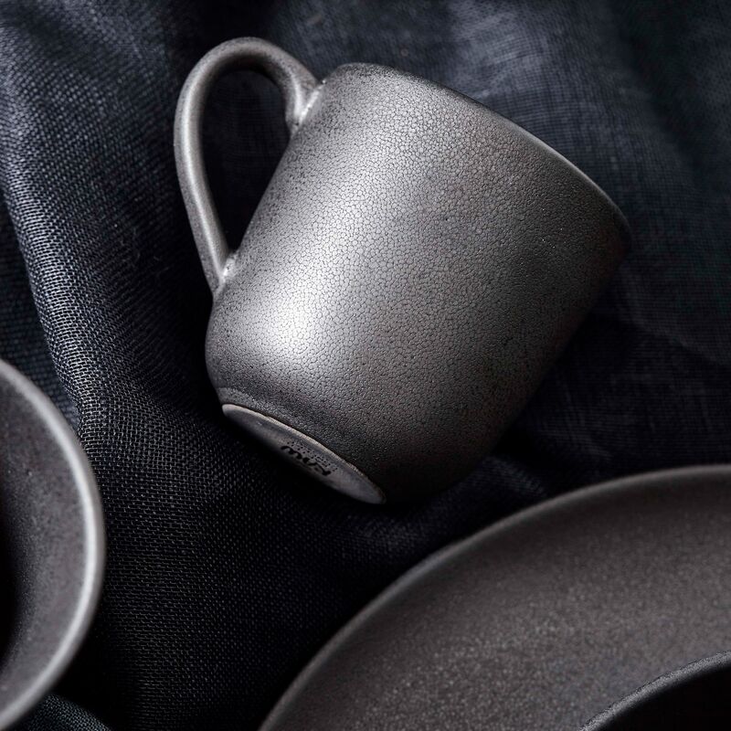 RAW kaffekop, 20 cl, titanium black