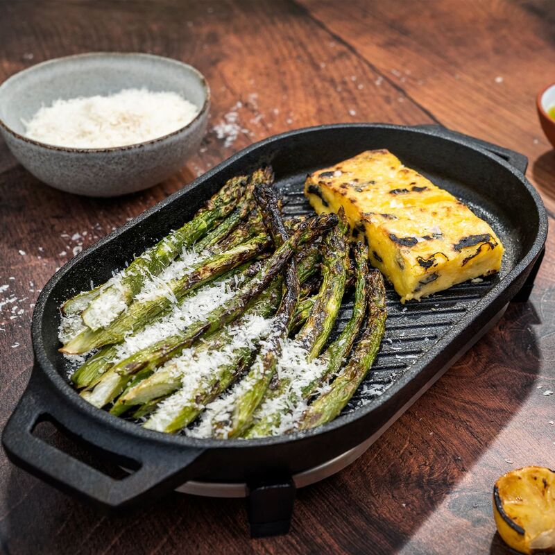 Grizzler grillplatta, gjutjärn