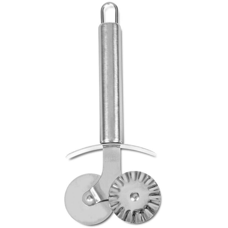 Dobbelt Skjærehjul Rustfritt Stål