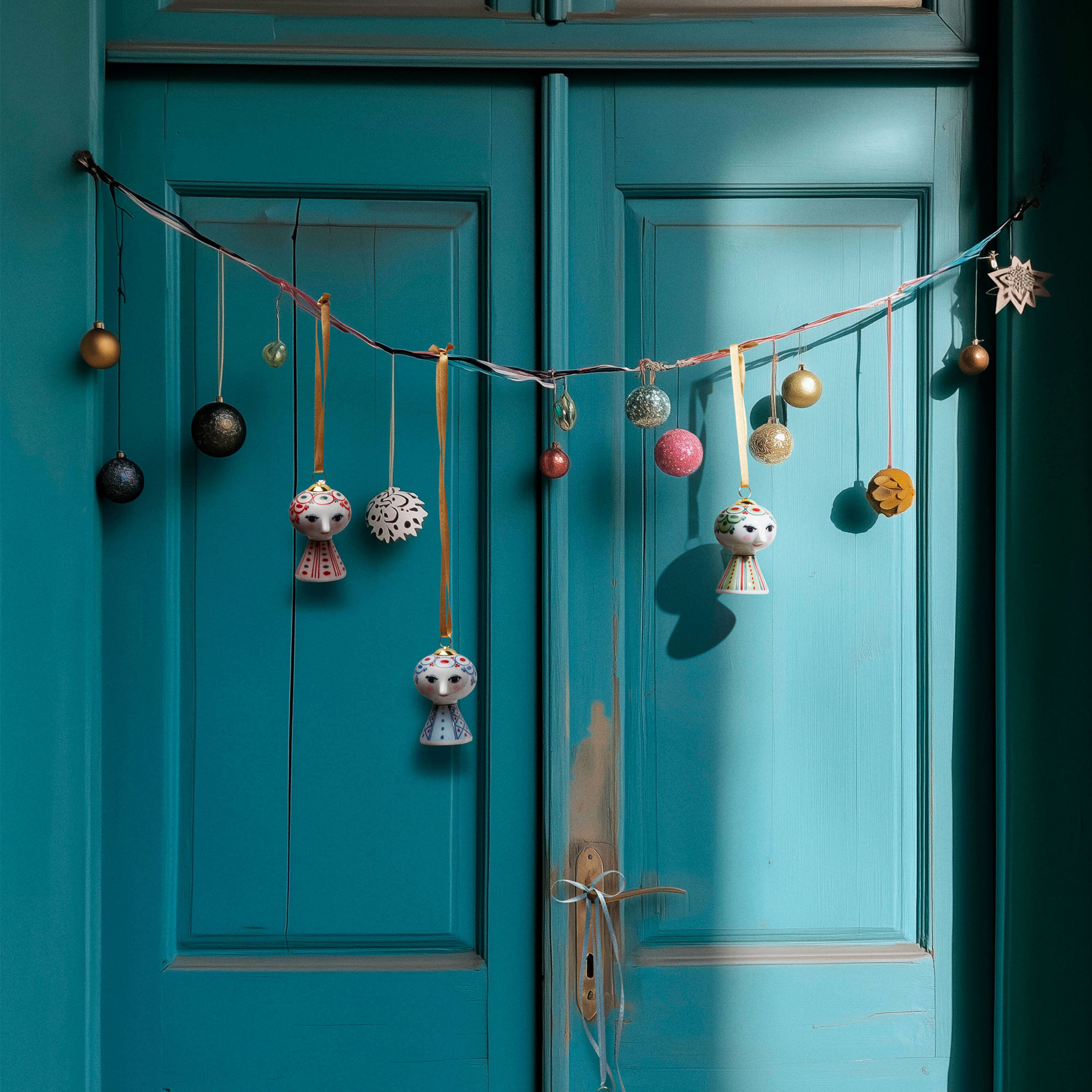 Bjørn Wiinblad Eva juledekorasjon 2025 7,5 cm, rød