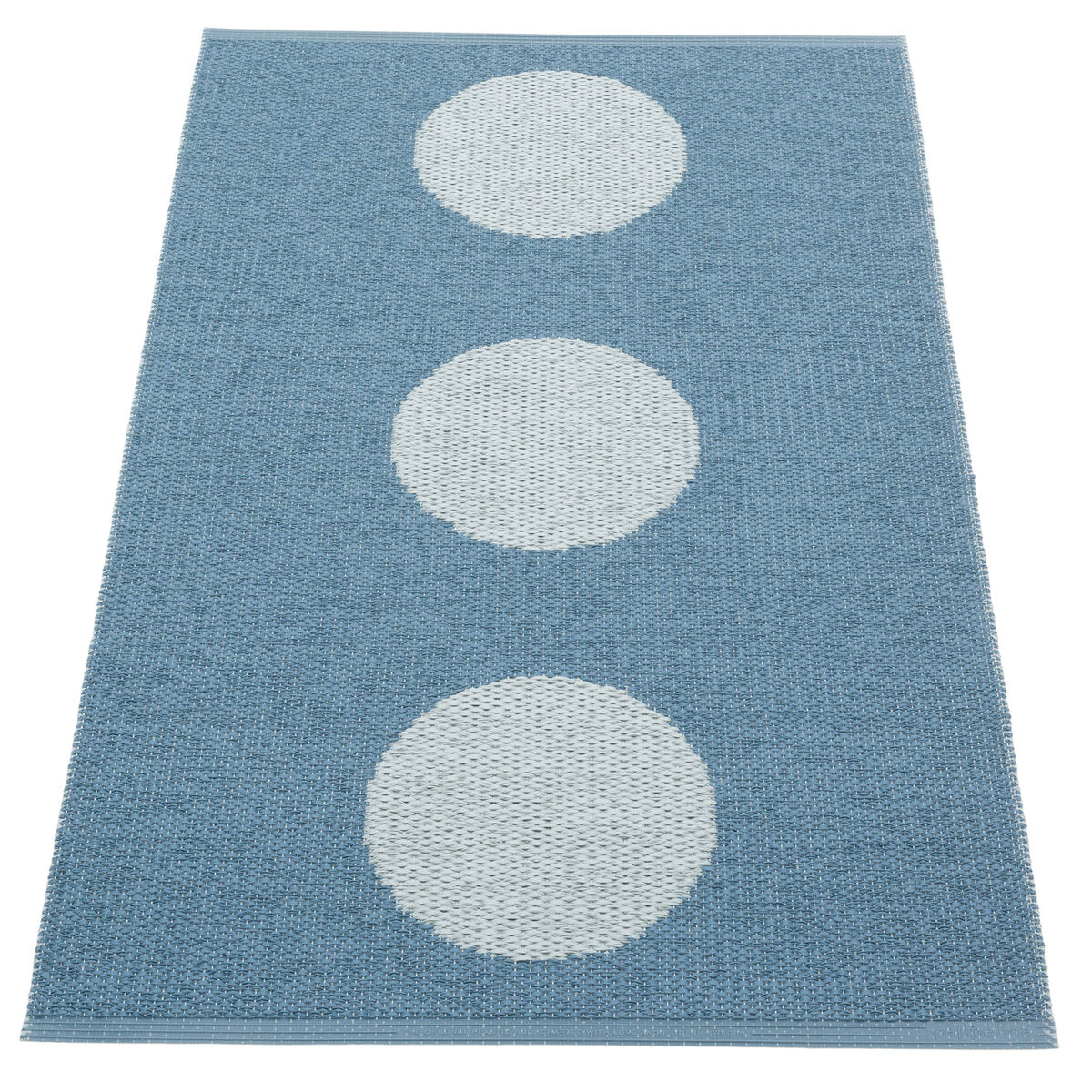 Pappelina Vera Pop teppe 70 × 120 cm, river/blue fog