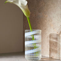 Swirl vase 15,5 cm, hvid