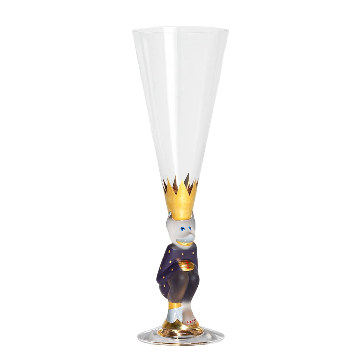 The Sparkling Devil champagne-glas, 19 cl, lila
