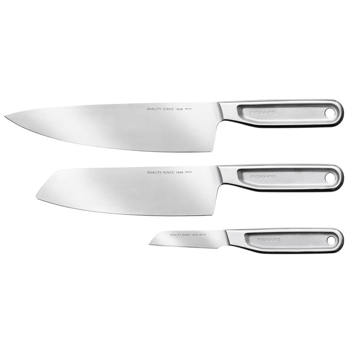 Fiskars Knivssæt All Steel 3-Dele
