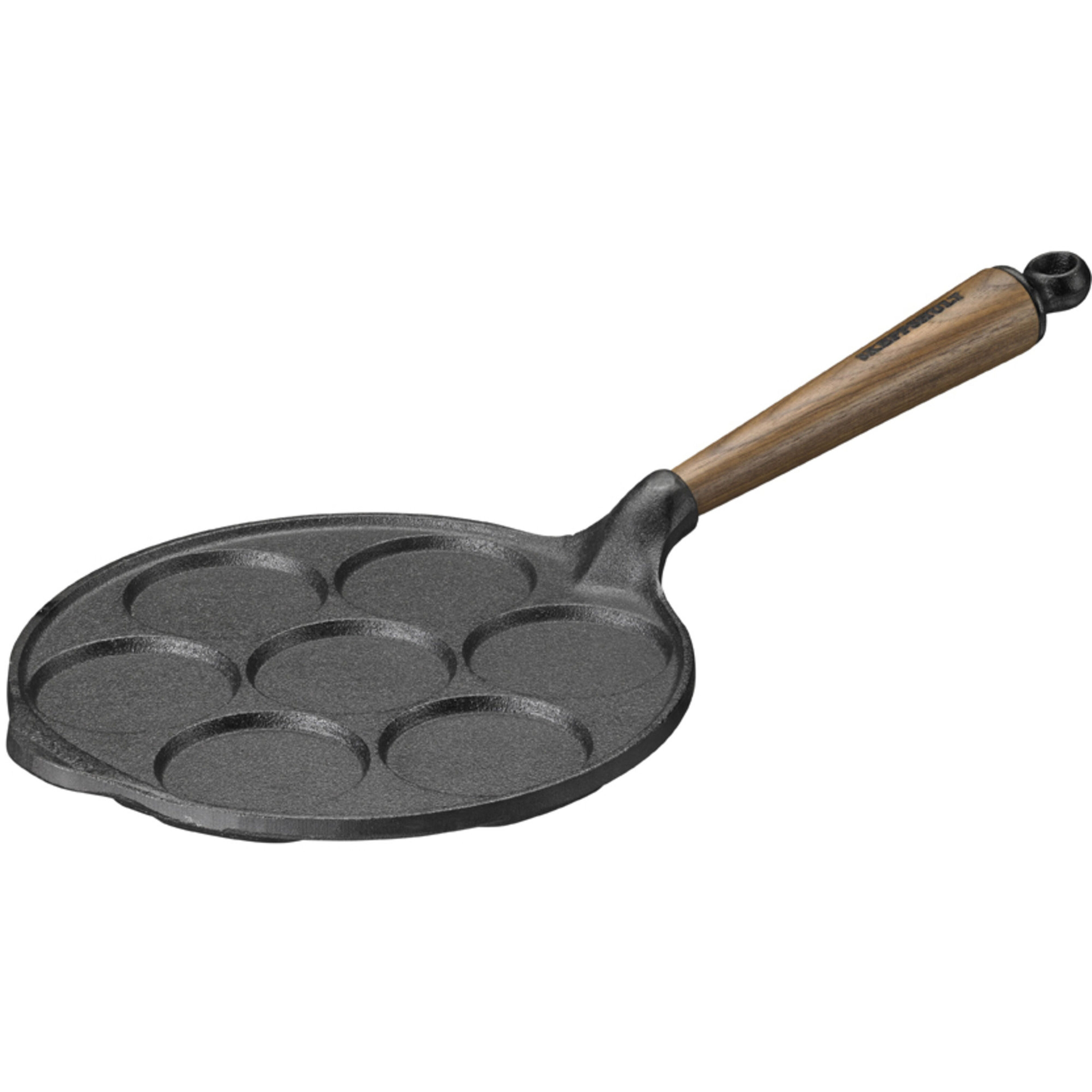 Valnöt Plättpanna 23 cm medValnötshandtag