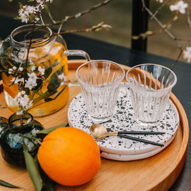 Zink vannglass 19 cl, 6-pakning