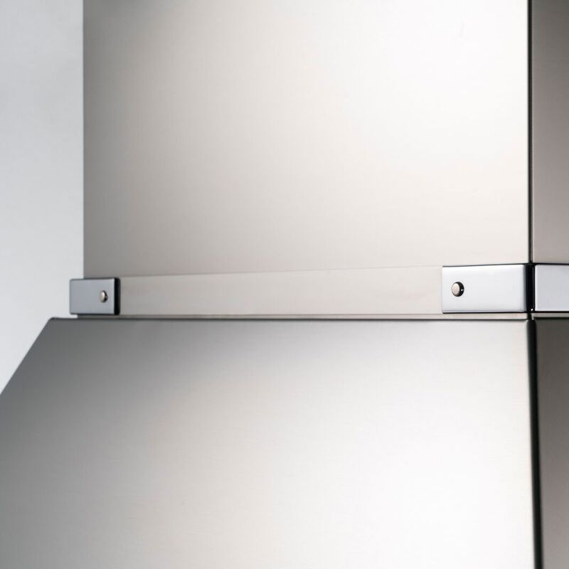 K90HERTX + KC36HERTX Heritage vifte, 90 cm, rustfritt stål