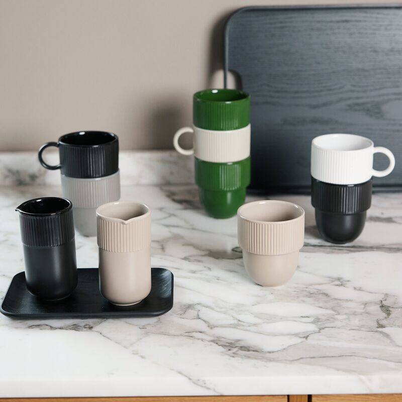 Inka-mugg 27 cl, grå