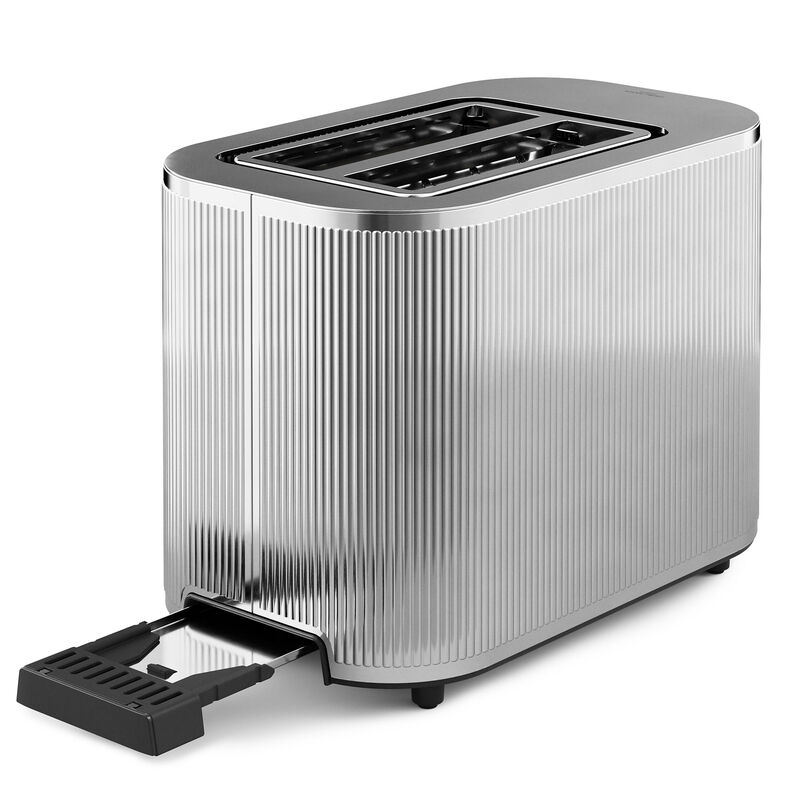 Georg Jensen Bernadotte brödrost, blankpolerad