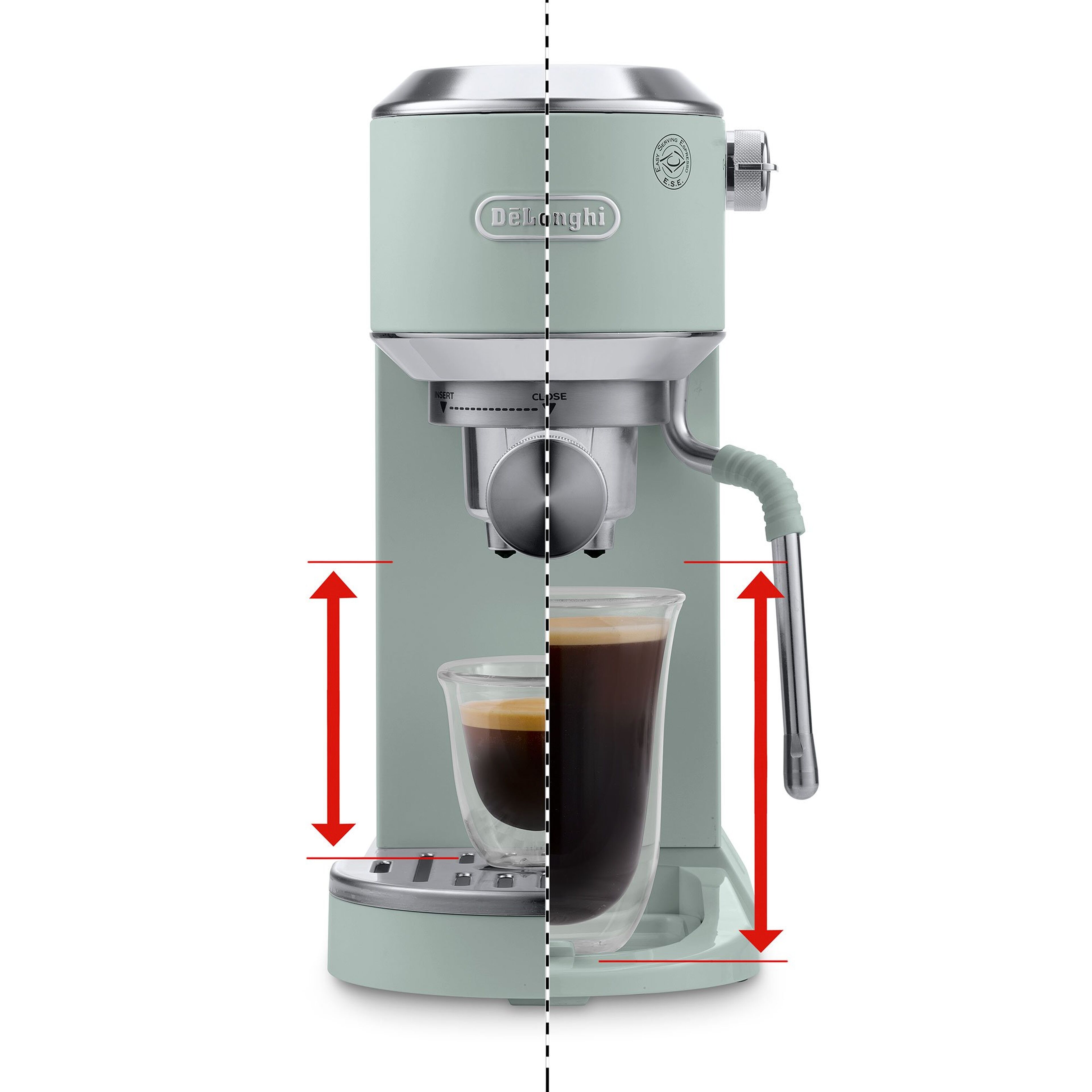 Delonghi Dedica EC890 Duo Espressokone, vihreä