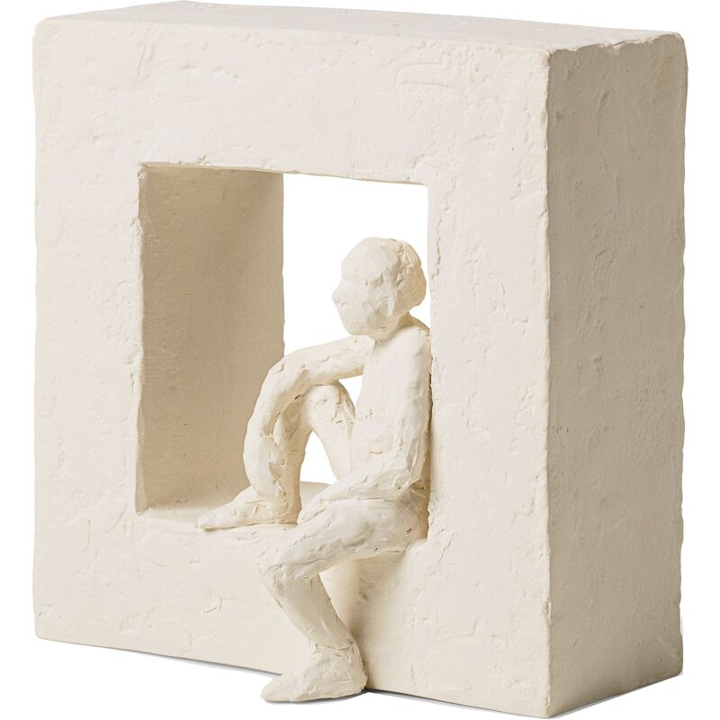 Astro Krebs stjernetegnsfigur, hvid