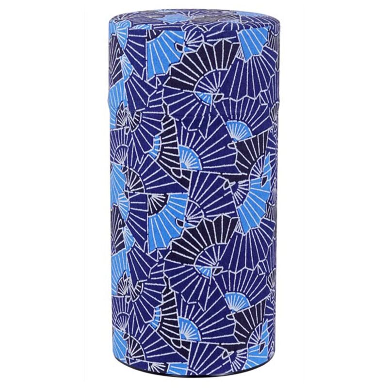 Teepurkki, sininen/viuhka