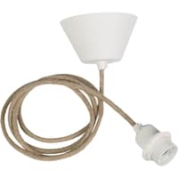 Ripustussetti, E27, beige