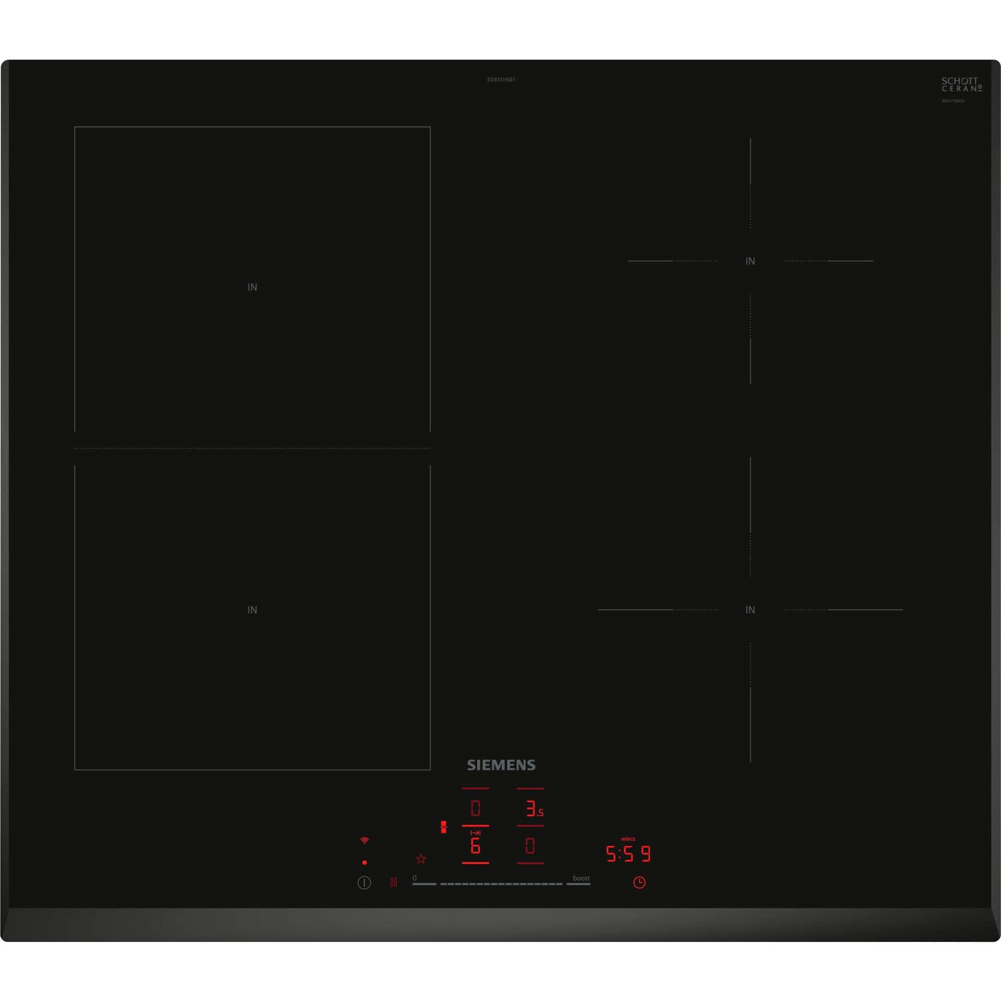 Koketopp ED651HSB1E (Sort)