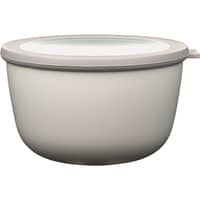Skål med Lock Cirqula 2000 ml Nordic White