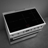 C9IMX2 Classic Induktionskomfur 90 cm, rustfrit stål