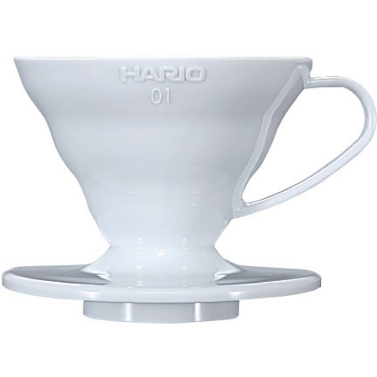 1 Cup Dripper V60 Valkoista keramiikkaa