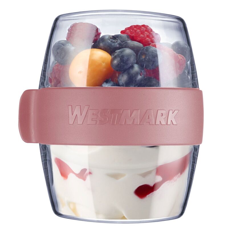 Maxi snackboks 700 ml, pink