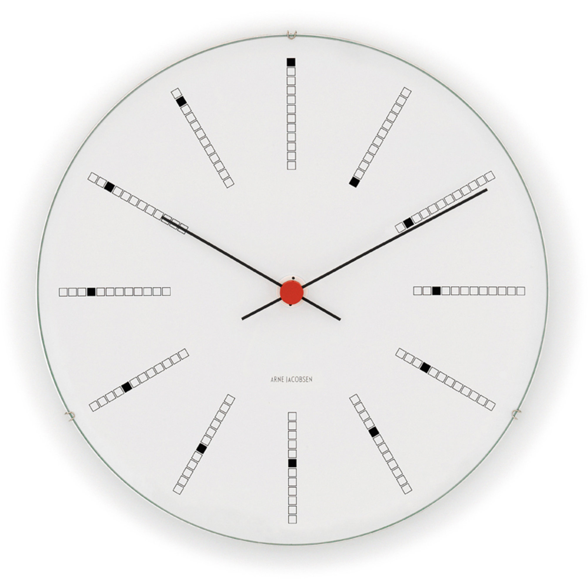 Produktfoto för Arne Jacobsen Bankers Väggur 29 cm
