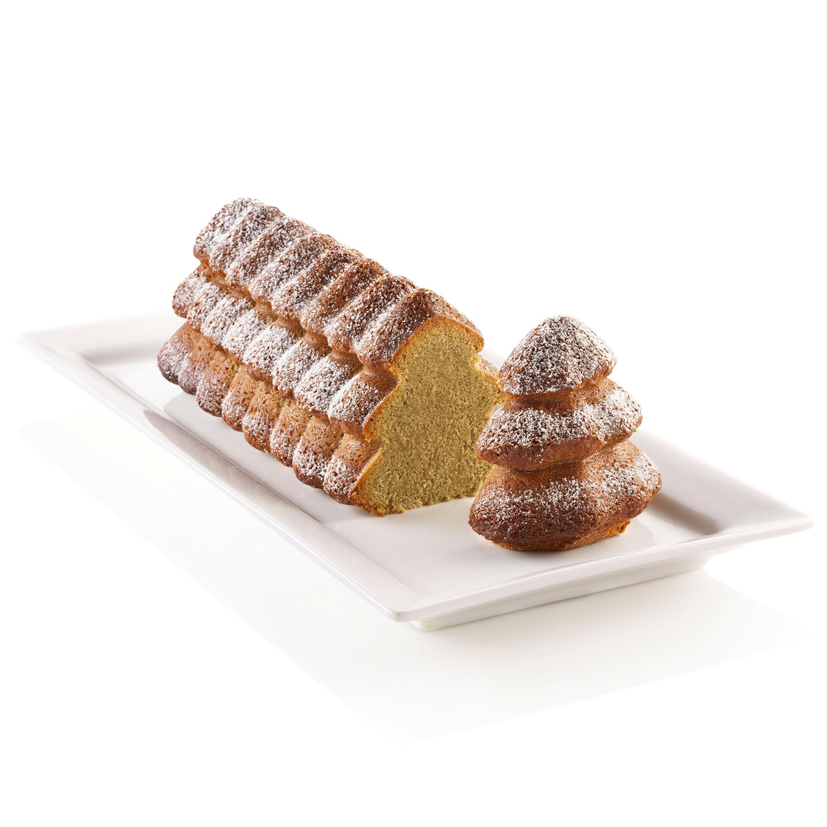 Silikoneform Buche Sapin 25 cm. x 8,9 cm.