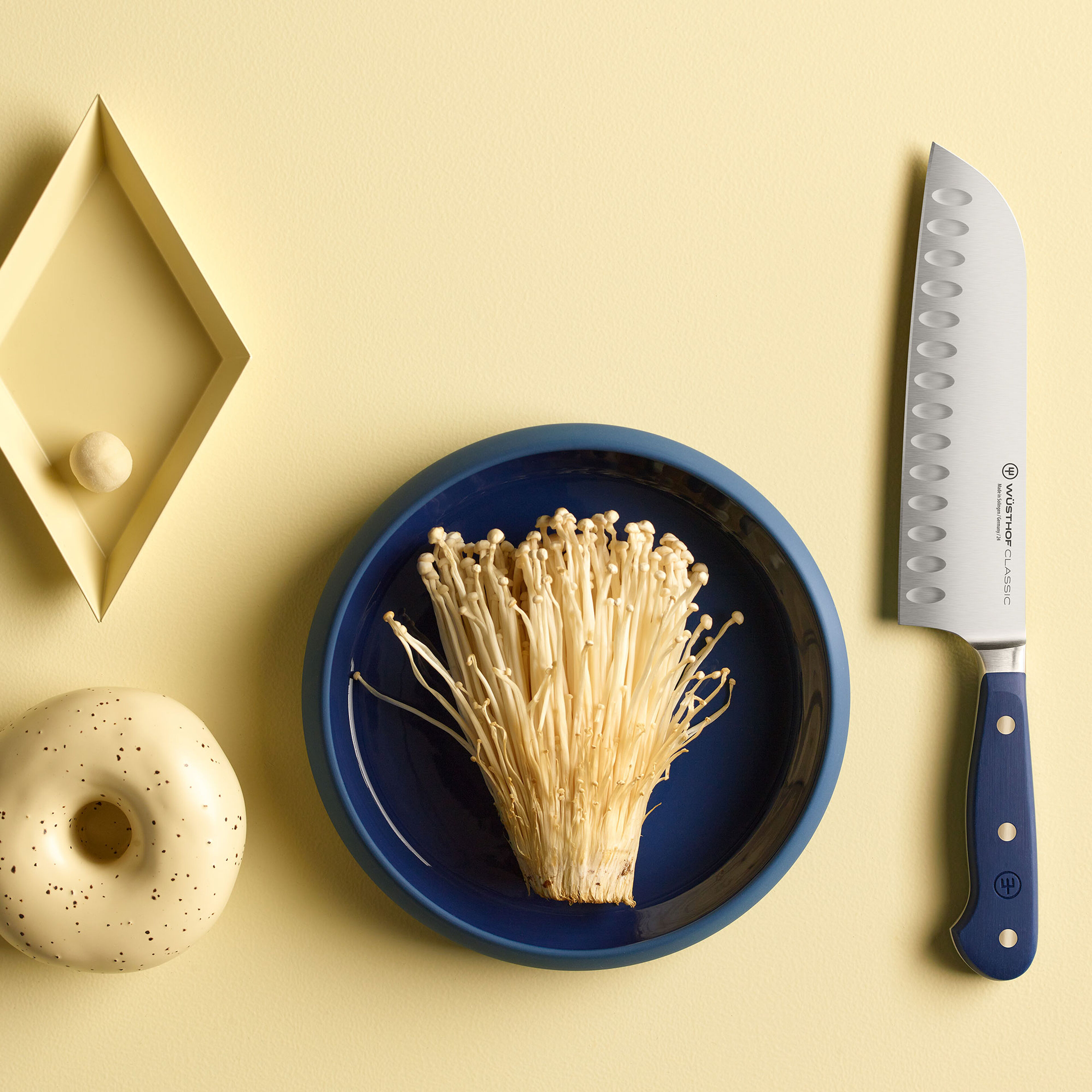 Wüsthof Santoku-veitsi Classic Colour Blueberry 17cm