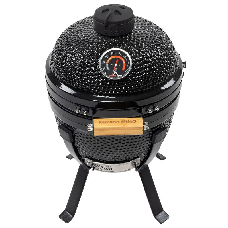 Mini kolgrill, svart