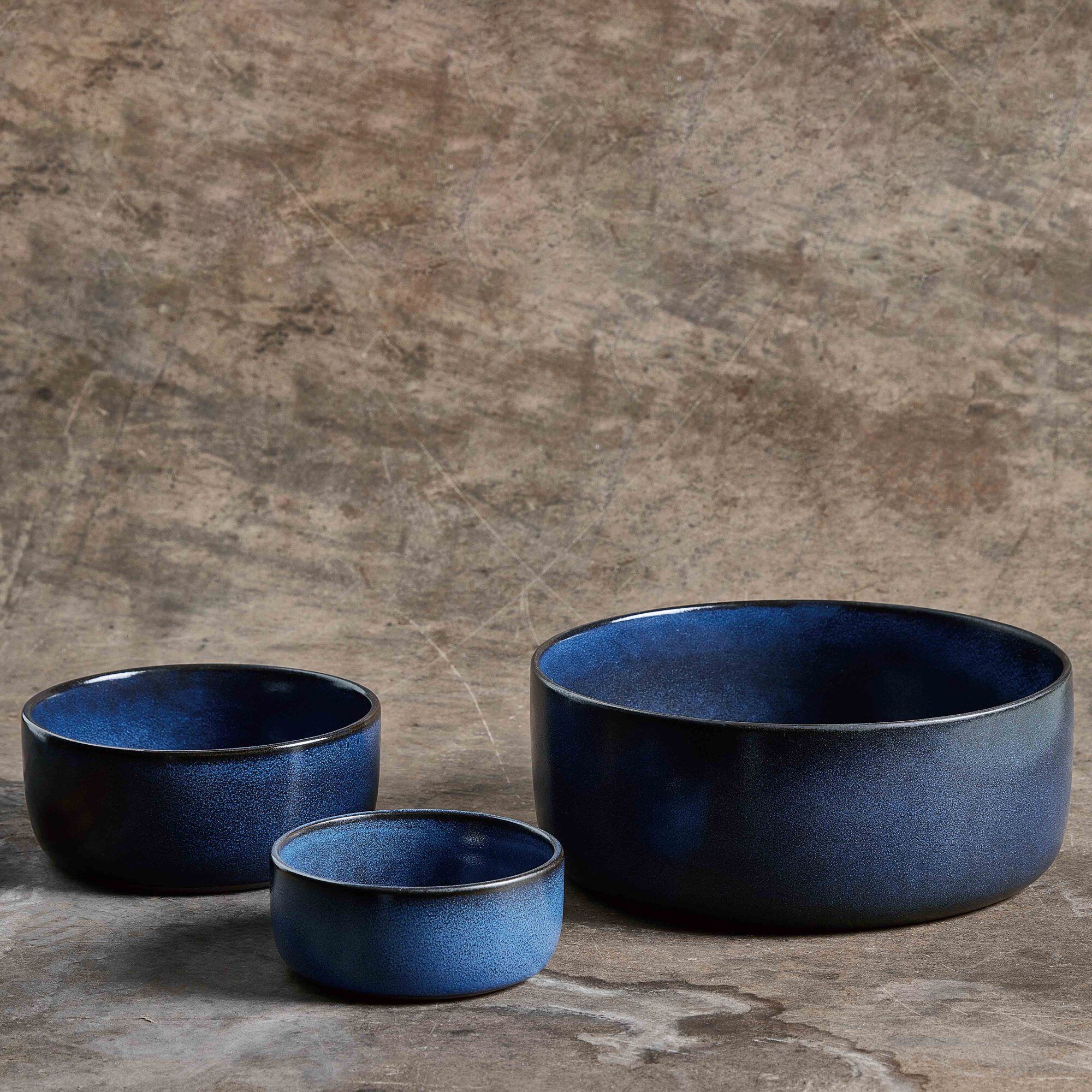 Alternativ bild 1 för Aida RAW skålset 3 delar, midnight blue