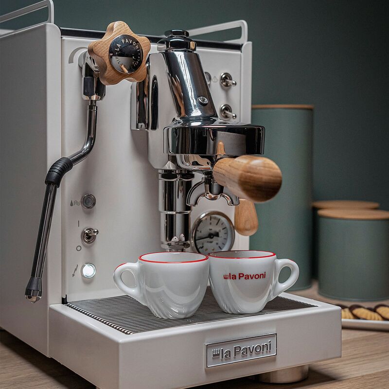 Cellini Mini espressomaskin, vit