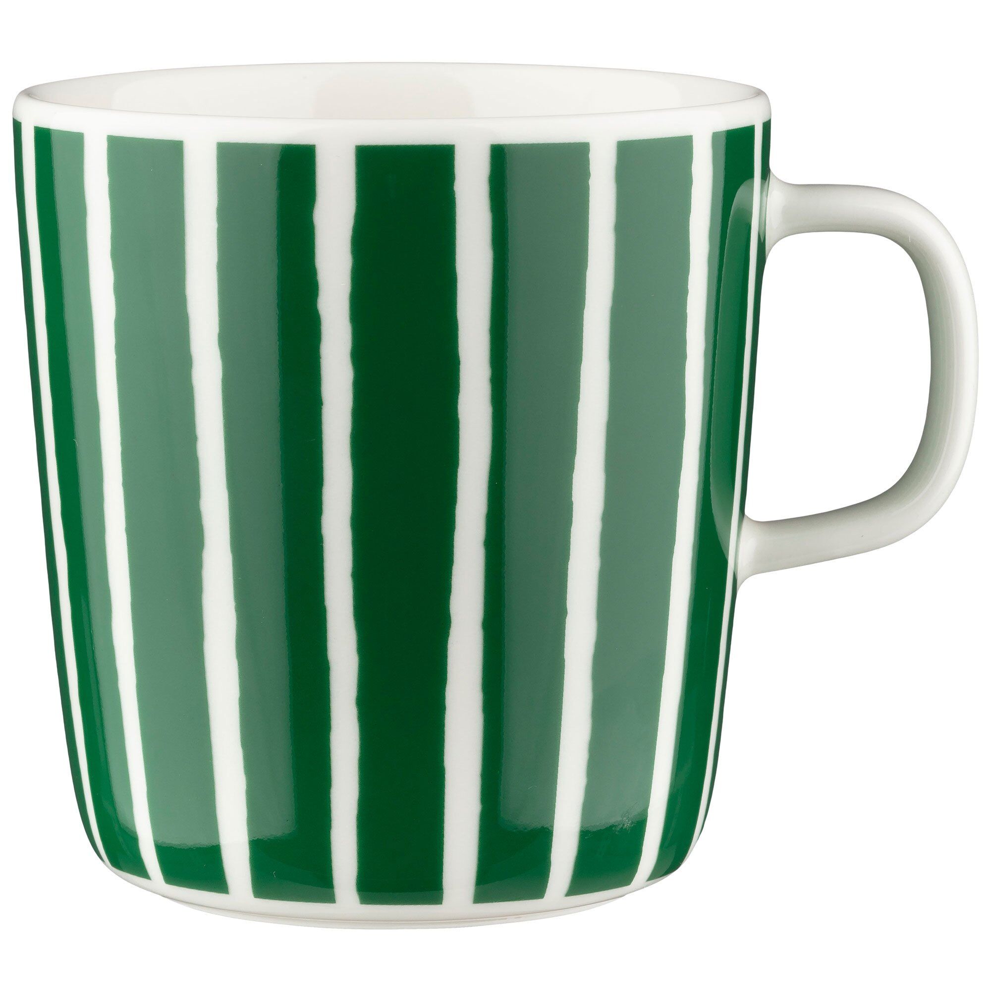 Marimekko - Piccolo krus 40 cl hvit/grønn