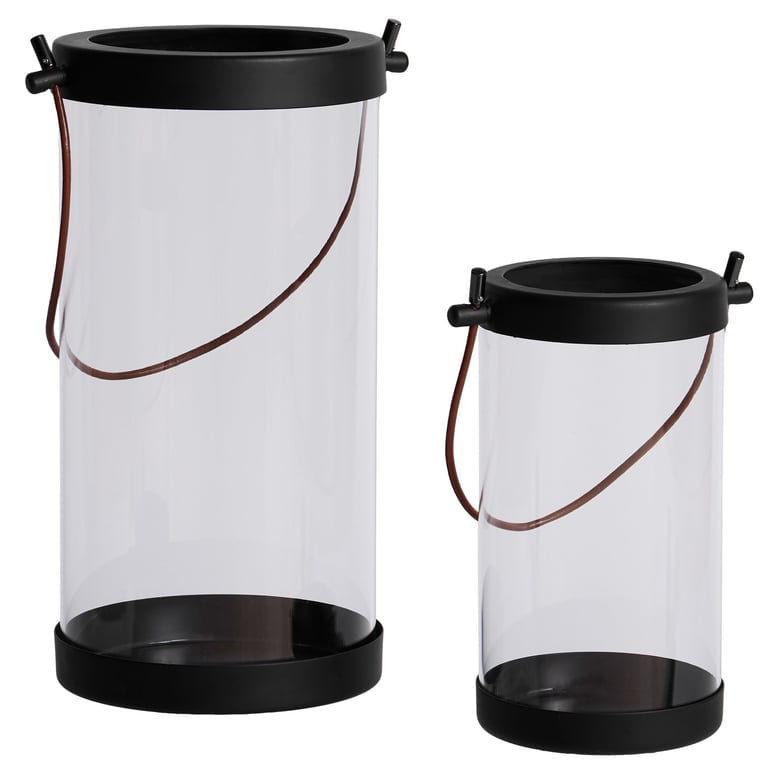 Pipe lanterne 2 stk, 20 cm & 30 cm