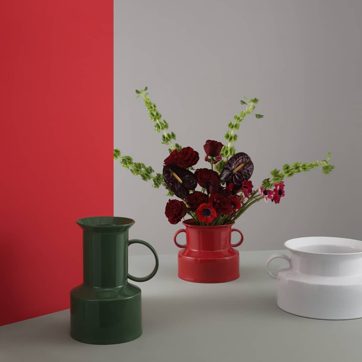 Panto Vase Ø 30 x H 20 cm Off White
