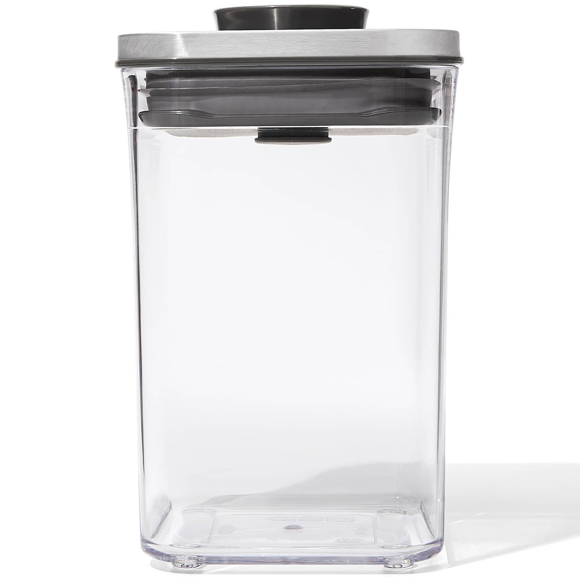POP Firkantet Steel Beholder, 1 liter