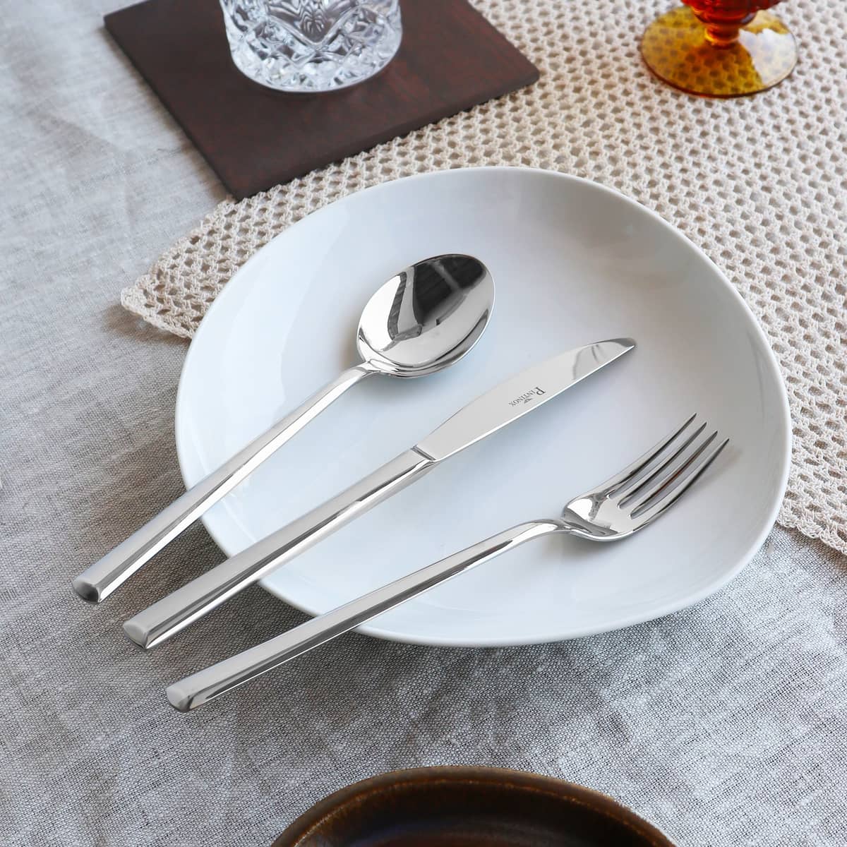 Synthesis bestickset 24 delar, silver