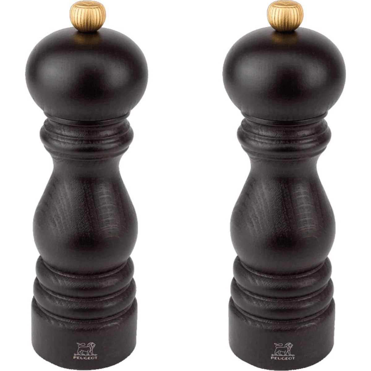 Paris DUO salt- og pepperkvern 18 cm, chocolate