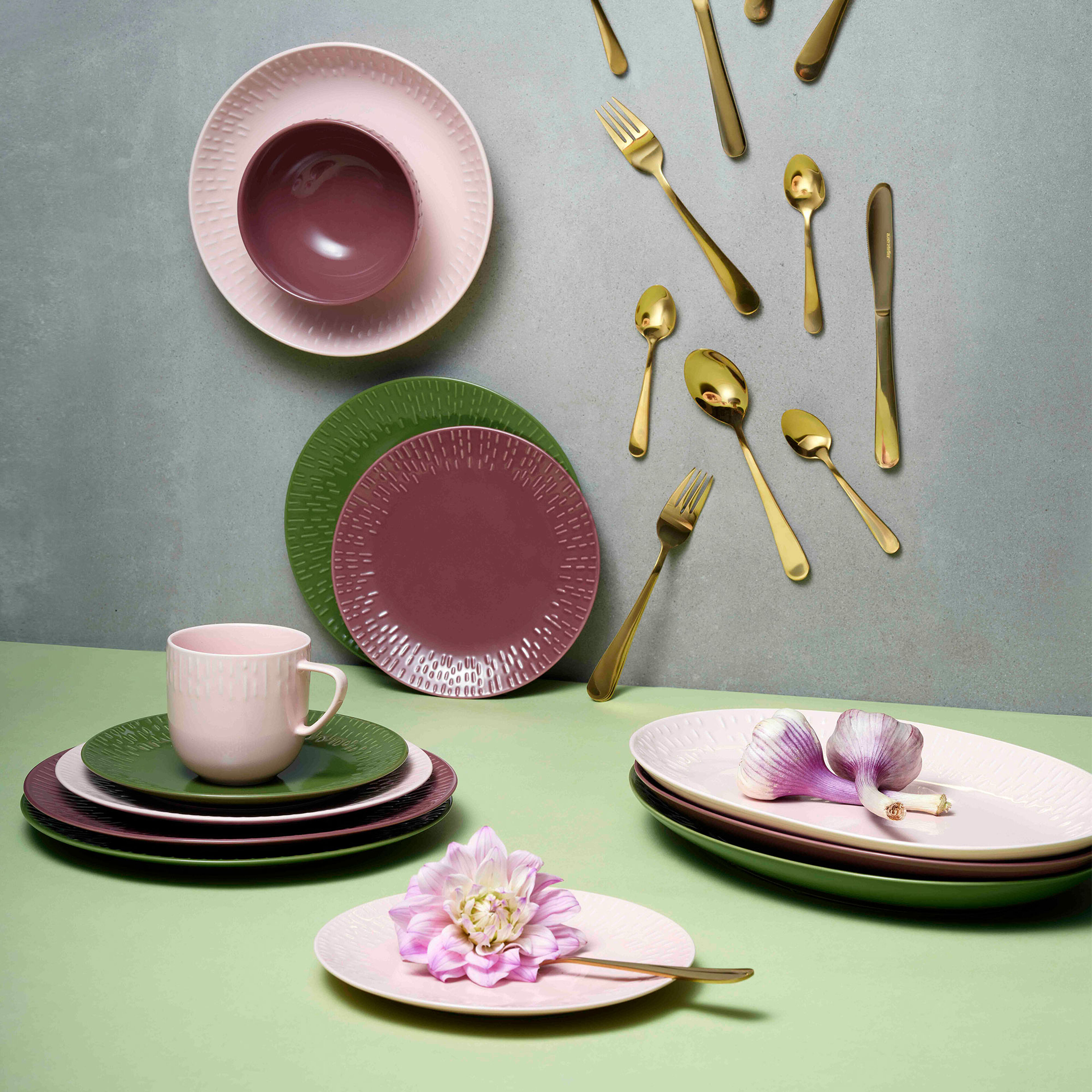 Confetti soikea vati 36 × 25,5 cm, candyfloss