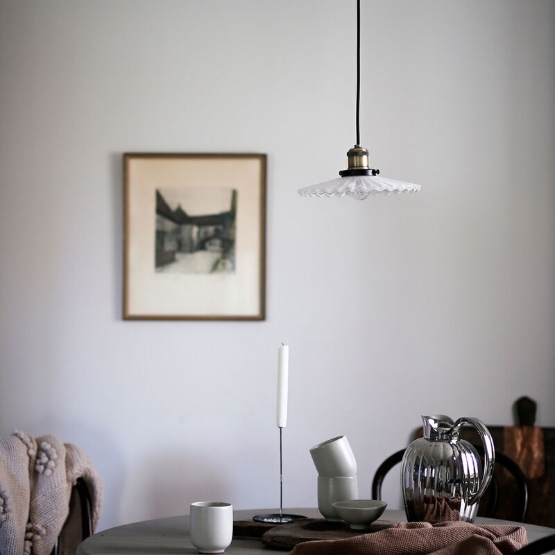 Cobbler Pendel 25 cm, vit