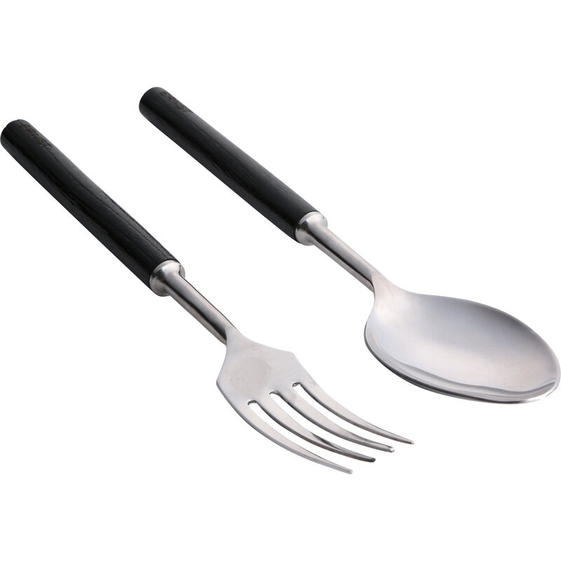 Salatbestikk Tre Svart