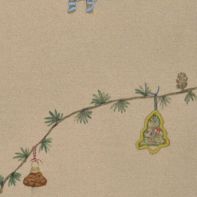 Kähler Hammershøi Christmas duk 150 × 220 cm, sand