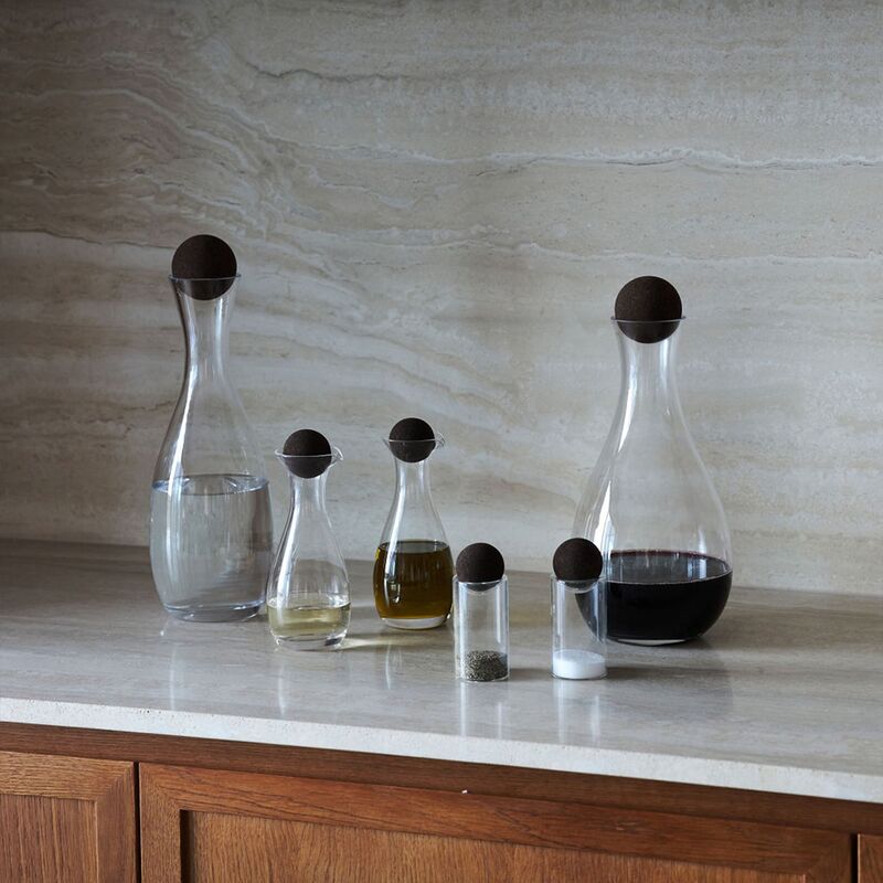 salt- & pepparset med korkkula