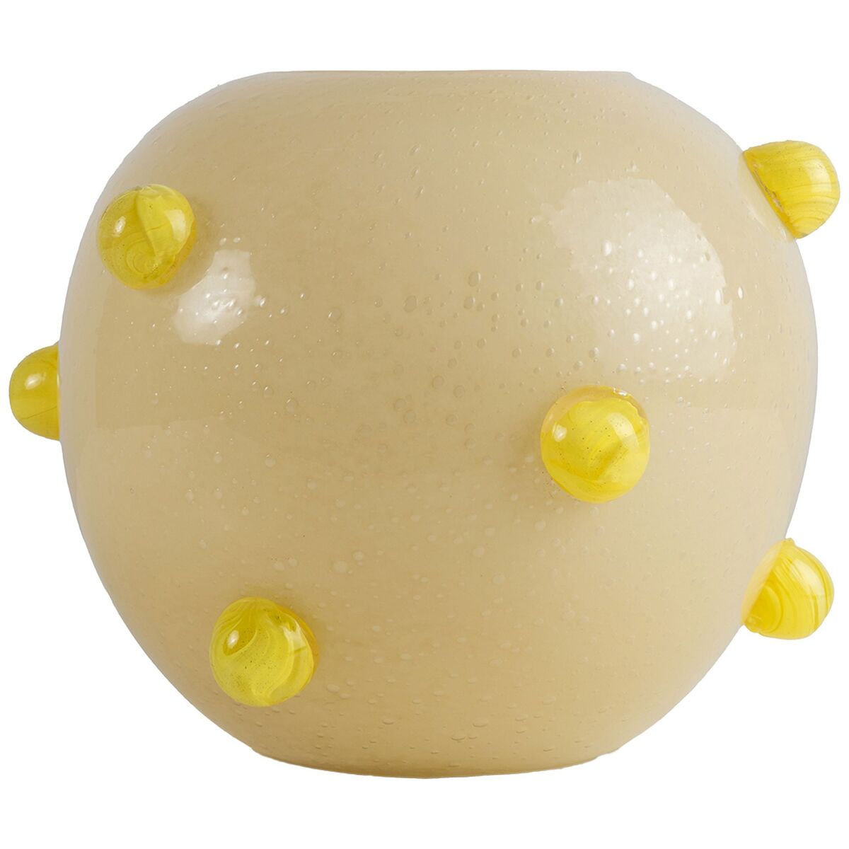 Byon Arlo maljakko, beige/keltainen