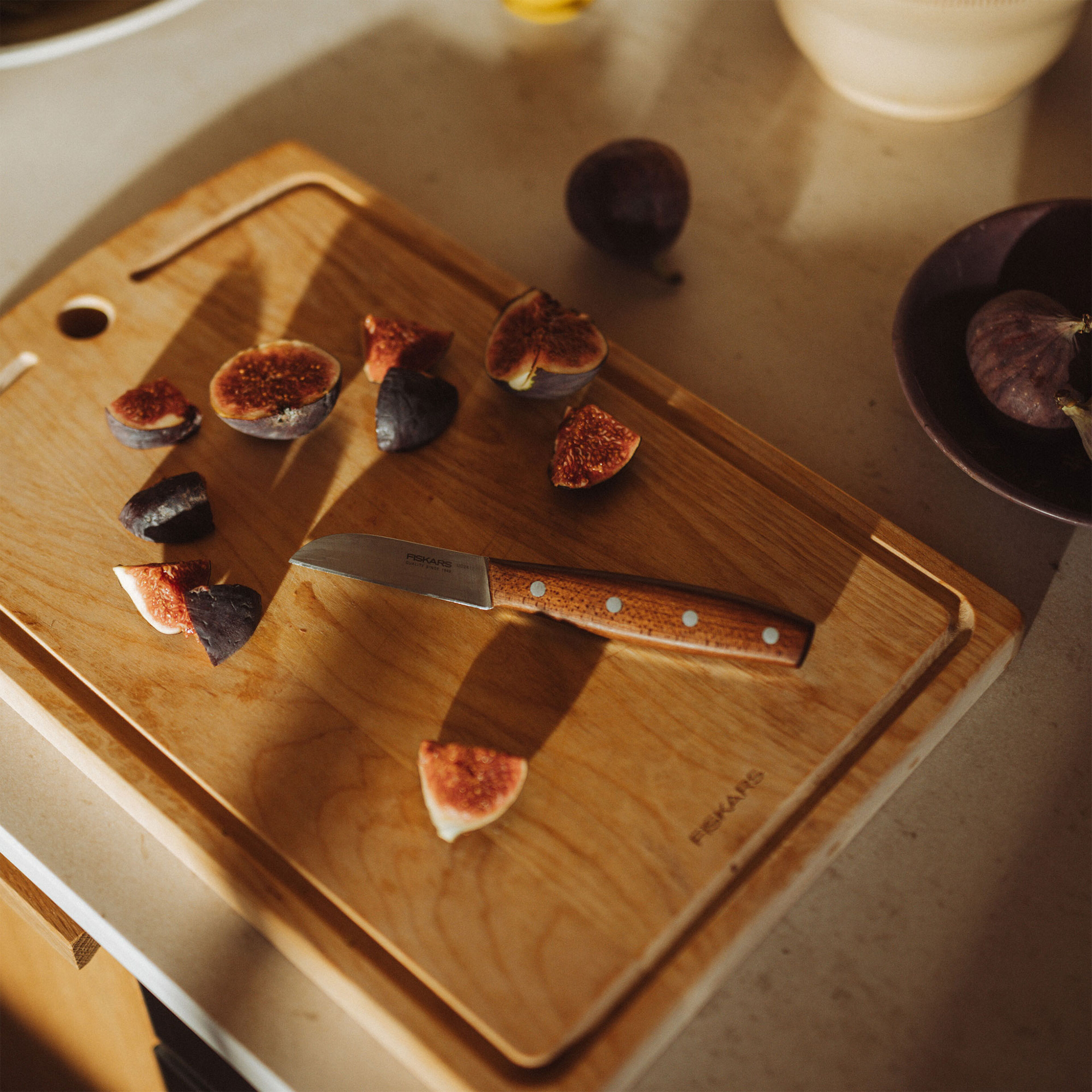 Folken skrellekniv 7 cm