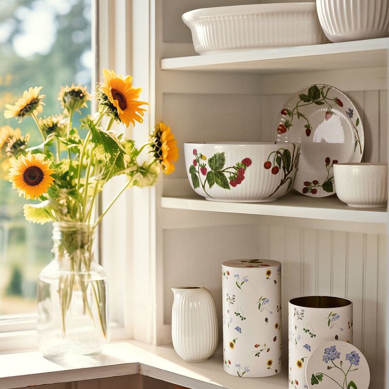 Hammershøi uuninkestävä vuoka 32 x 24 cm, valkoinen