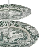 Heritage Green Italian kakfat 2-vånings, grön/vit