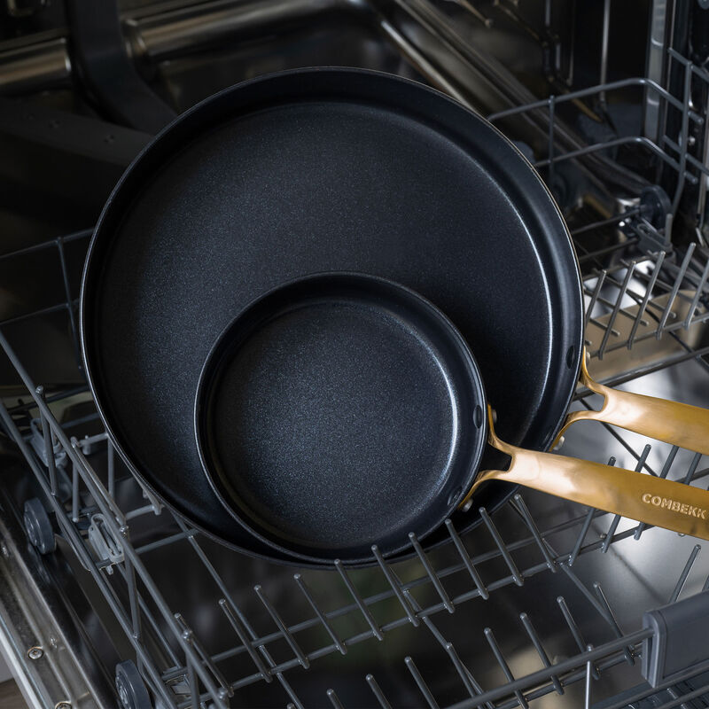 Combekk Stegepande- og kasserollesæt 4 dele, grøn